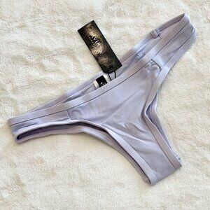 NWT Tavik Jayden Ribbed Moderate Swim Bottom in Lavender Haze - XS